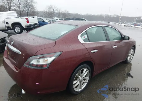 2013 Nissan Maxima 3.5 S из США, поврежденный, VIN 1N4AA5AP3DC805592